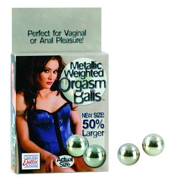 Weighted Orgasm Balls – Metalic