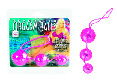 Graduated orgasm balls – pink