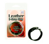 Black Leather Ring
