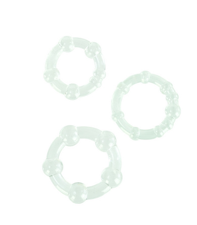 Island rings – clear