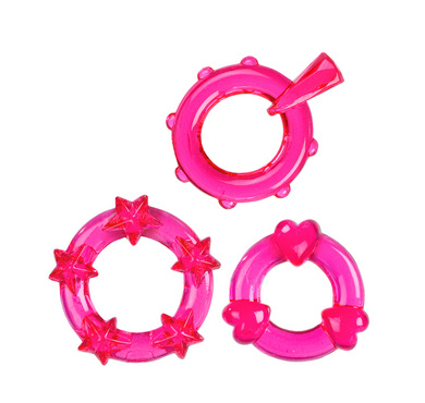 Magic c rings – red
