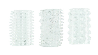 Senso rings 3 pack – clear