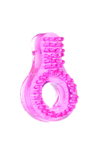Super stretch stimulator sleeve noduled – pink