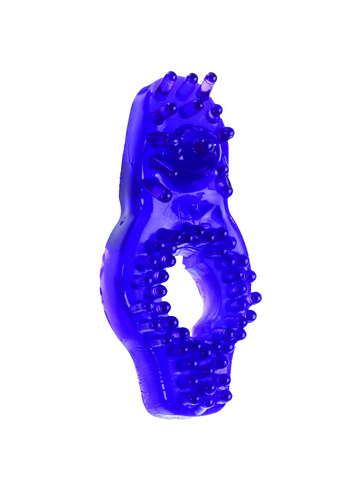 Super stretch stimulator sleeve dual nodule – purple
