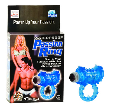 Waterproof passion ring  blue