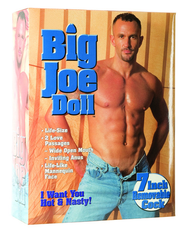 Big joe doll with 7in removable cock
