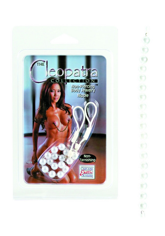 Cleopatra nipple pearls – white