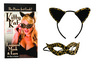 Kitty Kat Leopard Mask and Ears