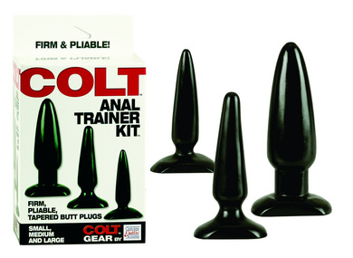 COLT Anal Trainer Butt Plug Kit