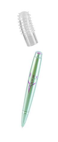 Berman lina vibrating pen w/ sleeve (clamshell)