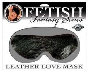 Love mask leather blindfold