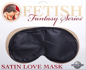Fetish Fantasy Series Satin Love Mask Black