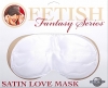 Fetish Fantasy Series Satin Love Mask White