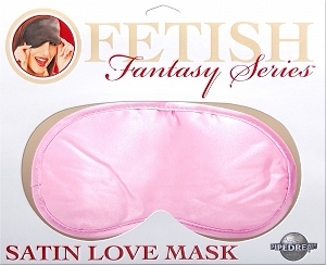 Fetish Fantasy Series Satin Love Mask Pink