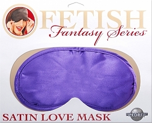 Fetish Fantasy Series Satin Love Mask Purple