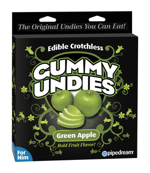 Male gummy undies – apple