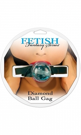 Fetish Fantasy Series Diamond Ball Gag Blue
