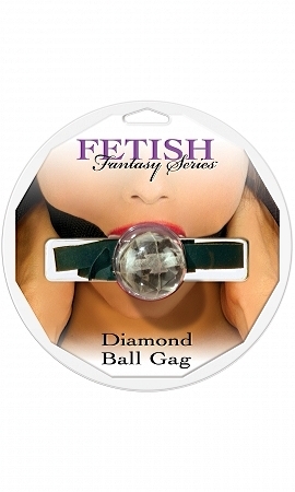 Fetish Fantasy Series Diamond Ball Gag Clear