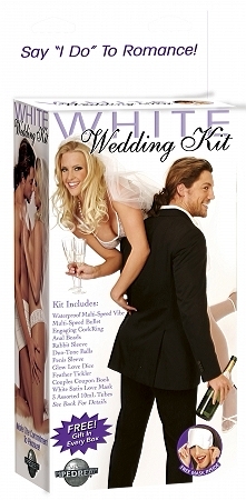 White wedding kit