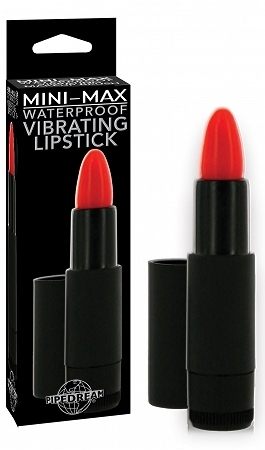 Mini max waterproof vibrating lipstick