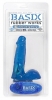 Basix Blue 6in Vibrating Dong