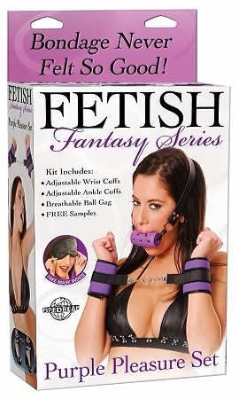Fetish Fantasy Purple Pleasure Set