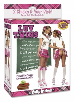Luv twins – includes 2 blow up dolls