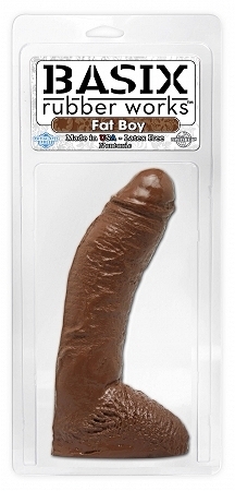 Basix rubber works fat boy – brown
