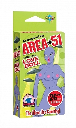 Travel Size Area 51 Love Doll