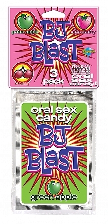 Bj blast oral sex candy – asst. flavors pack of 3