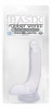 Basix 8in Suction Cup Thicky Clear