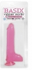 Basix 8in Dong W/ Suction Pink