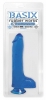 Basix 8in Dong W/Suction Blue
