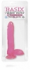 Basix 9in Dong W/Suction Cup Pink