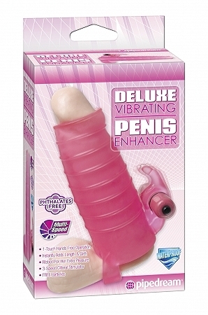 Deluxe Penis Enhancer Pink Vib.