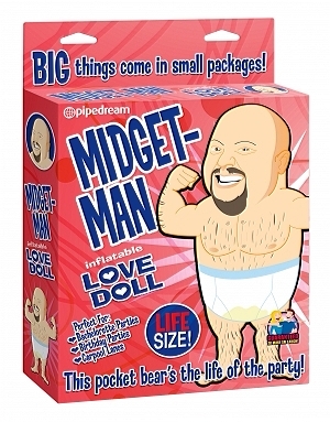 Midget man inflatable love doll