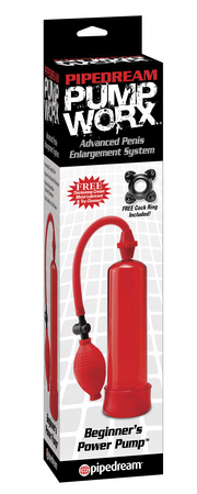 Pump worx beginner’s power pump – red