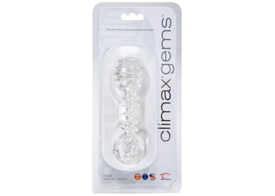 Climax gems hand job stroker – crystal