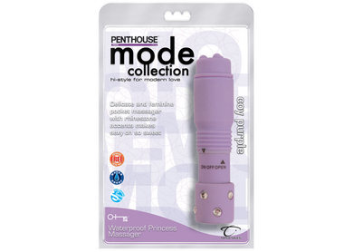 Penthouse mode Waterproof Princess Massager, Coy Purple