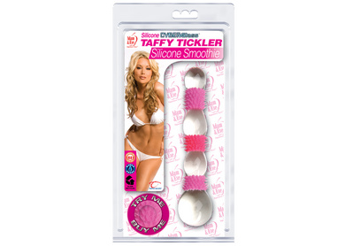 Adam and Eve Silicone CyberGlass Taffy Tickler, Silicone Smoothie
