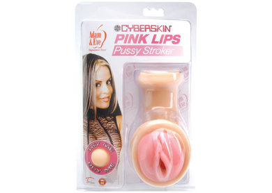 CyberSkin Pink Lips Pussy Stroker