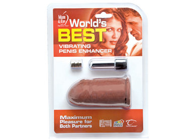 World’s Best Vibrating Penis Extension, Cinnamon