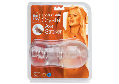 Adam and Eve CyberSkin Crystal Ass Stroker