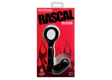 Rascal silicone cock and ass blaster  red