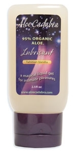 Aloe Cadabra  Organic Lube Vanilla 2.5Oz