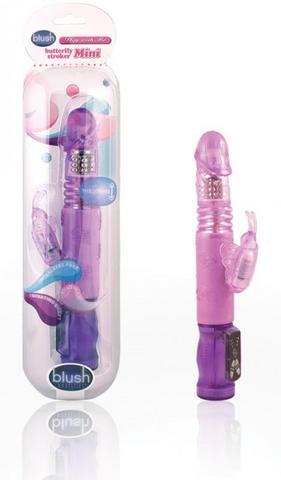 Butterfly Stroker Mini Purple