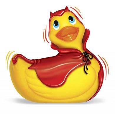 Little Red Devil Duckie