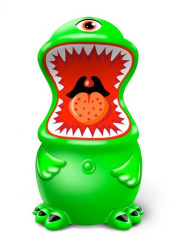 Man Eater From Space Green