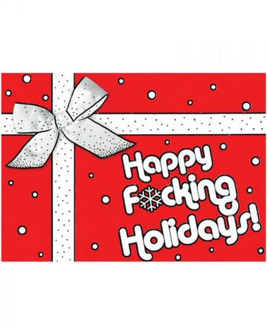 Happy F*N Holidays Candy Box