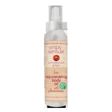 Simply Sensual Pomegranate Body Oil 8Oz.